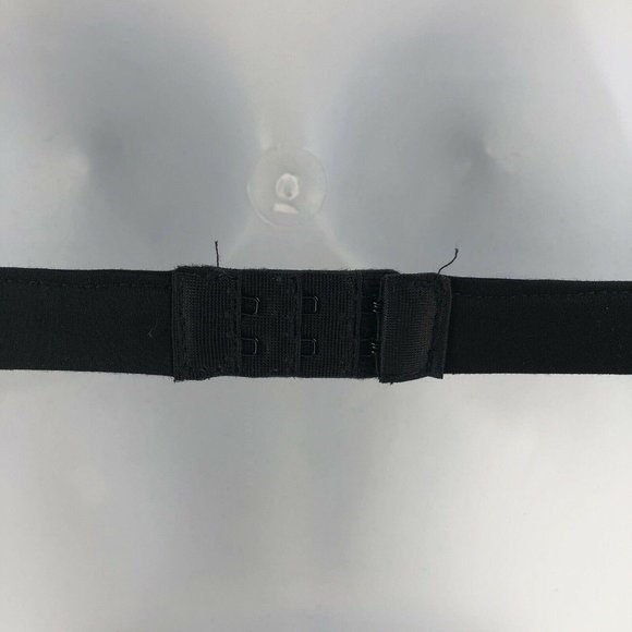 NWT Line & Dot Basic Triangle Bralette, black, Size Small - Picture 4 of 9